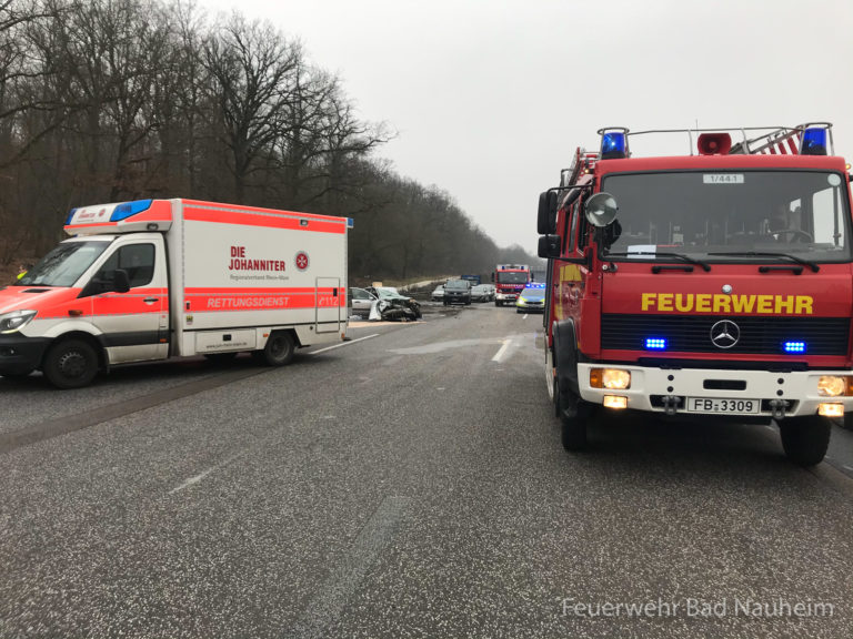 Mehr über den Artikel erfahren Schwerer Unfall auf A5