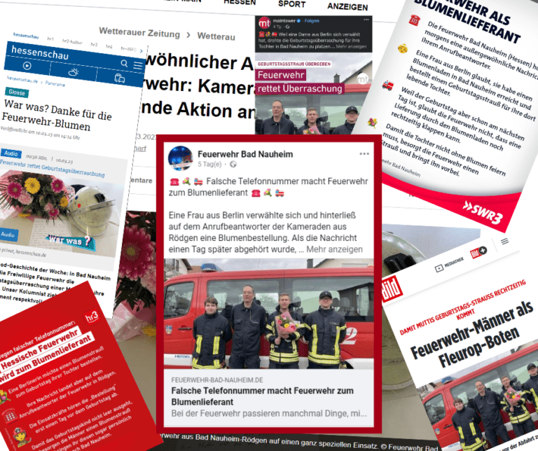 Read more about the article Wenn die Freiwillige Feuerwehr viral geht…