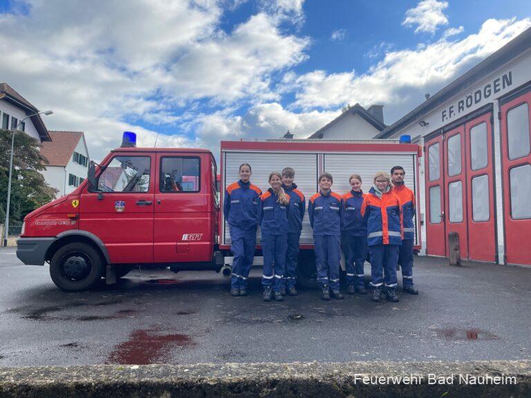 Mehr über den Artikel erfahren Berufsfeuerwehrtag der Jugendfeuerwehr Rödgen