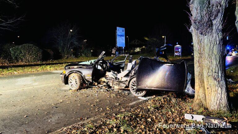 Mehr über den Artikel erfahren Schwerer Alleinunfall